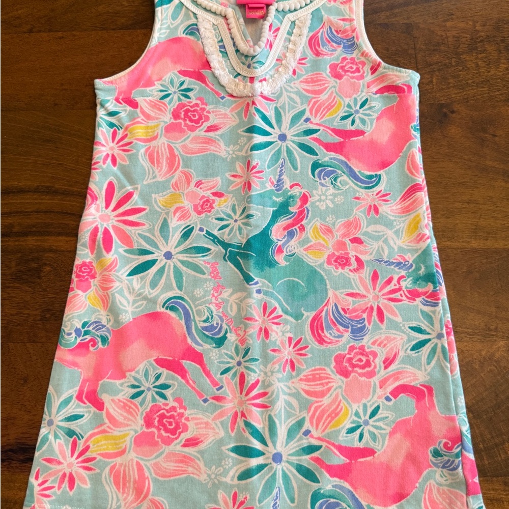 Lilly Pulitzer Pink and Blue Dress